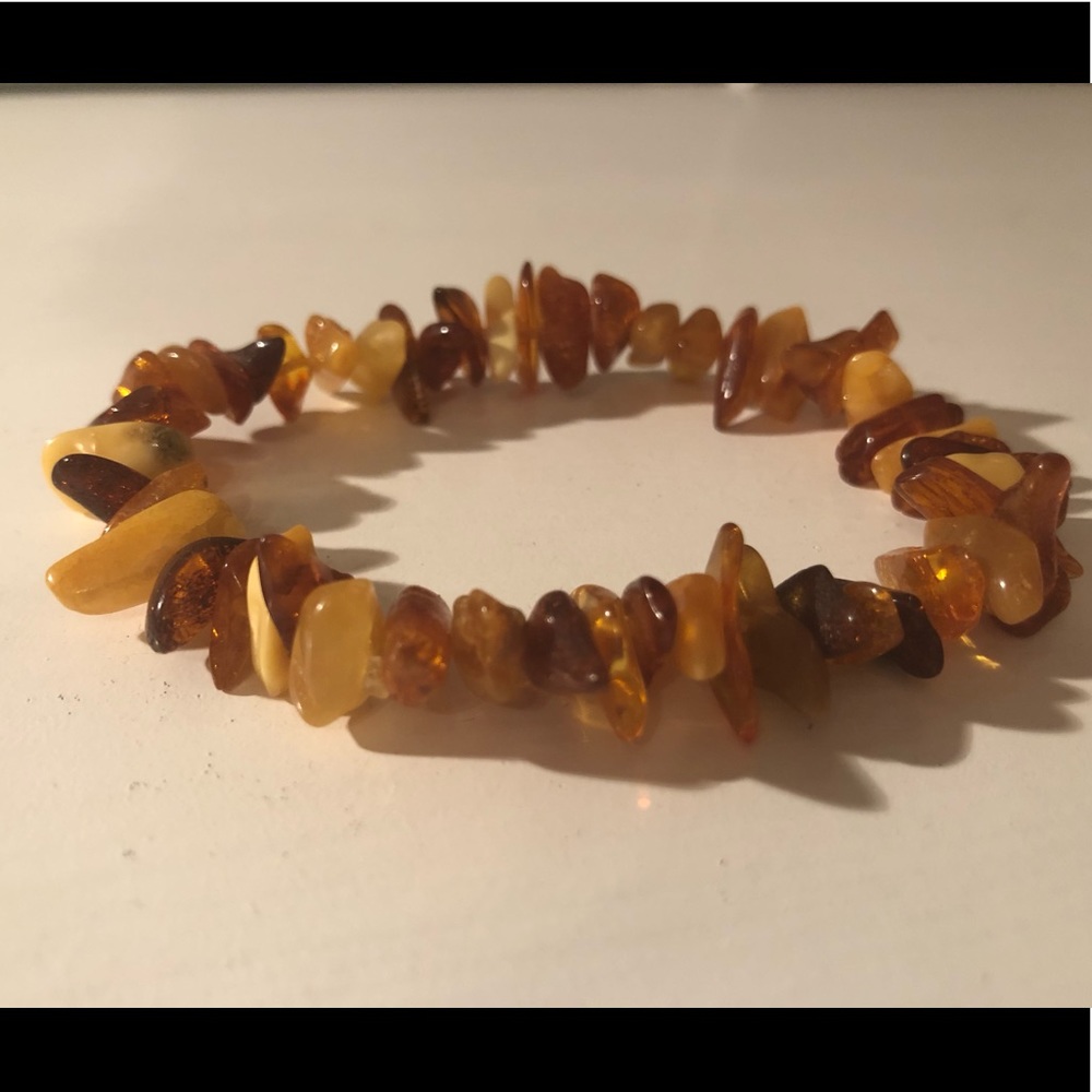 Amber Elastic Bracelet